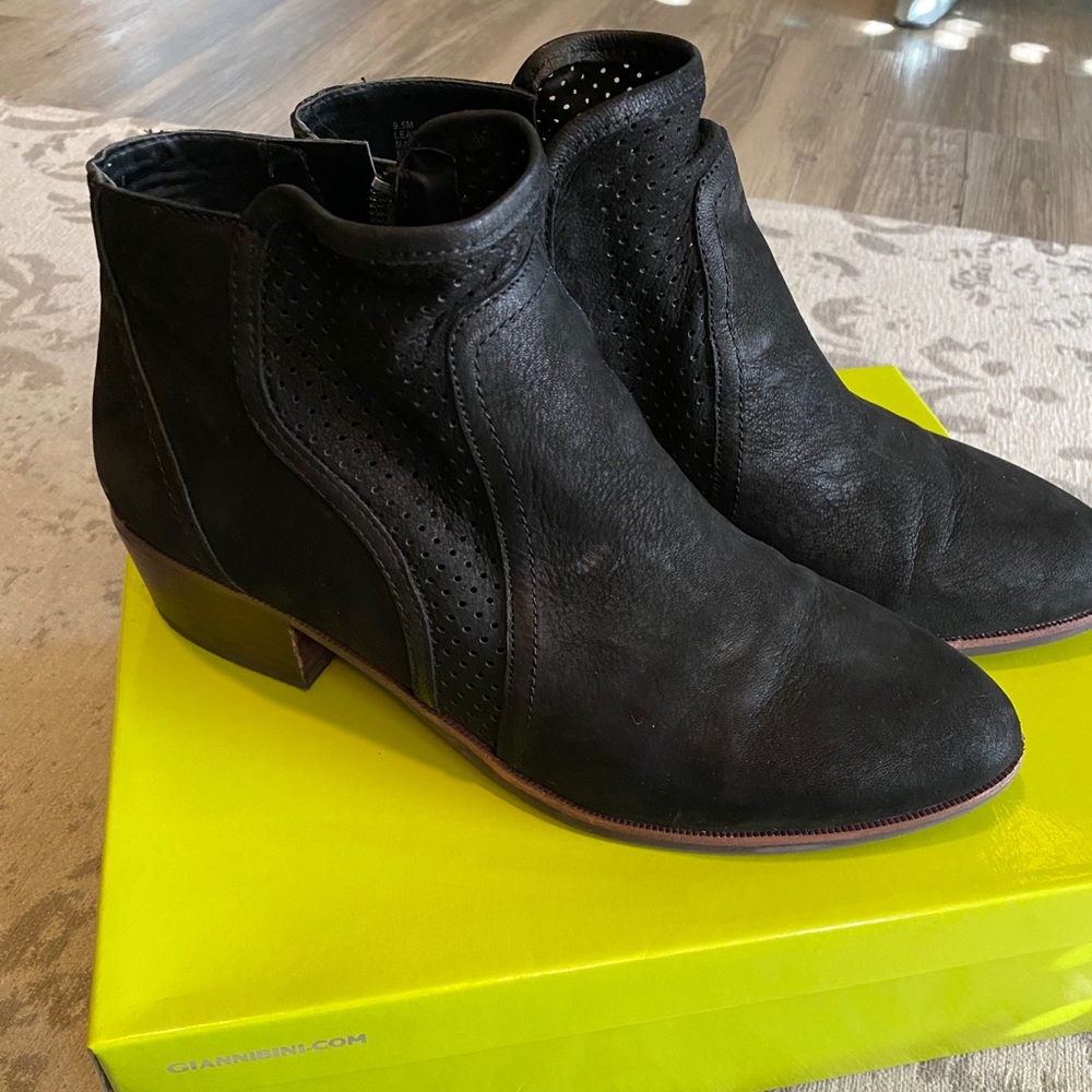 Black booties